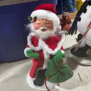 Jolly Santa Claus Holiday Decoration